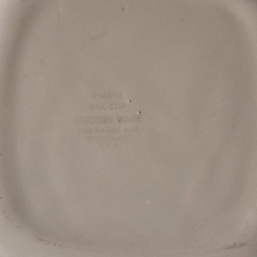 Corningware Vintage Blue Cornflower 22 Ounce Dishes (3)